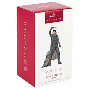 New! Dune Paul Atreides Muad'Dib Hallmark Keepsake Ornament 2024